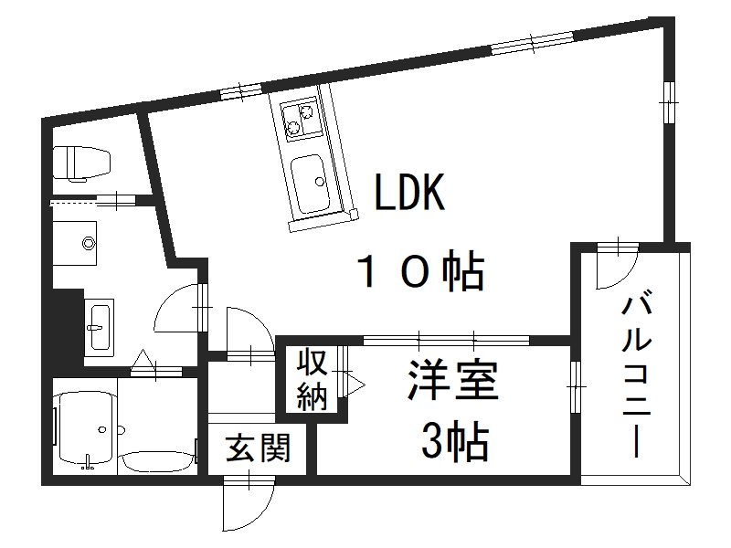 CANVAS KATSURA   間取り