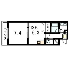 ＳＥＬＥＮＥ桂  間取り