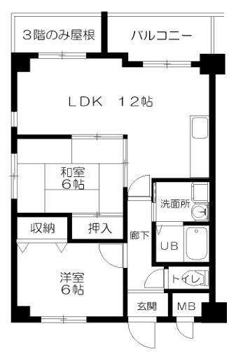 サントル西京 間取り