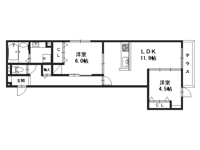 メゾンリーフ 間取り