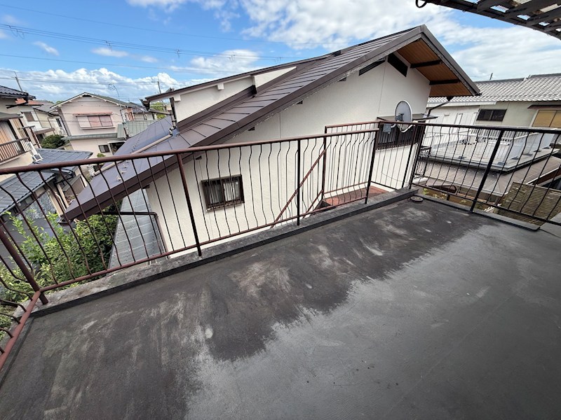 西新林町貸家 ベランダ