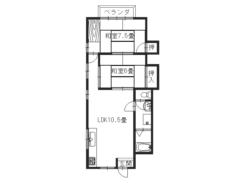 ハウスアドバンス  間取り図
