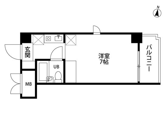 京都府京都市西京区桂徳大寺北町 間取り