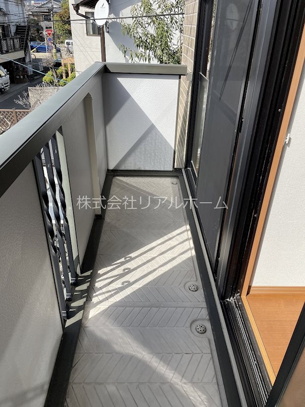 プランドール葉室B棟  ベランダ