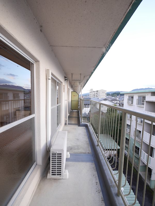湖南コーポクライノⅡ ベランダ
