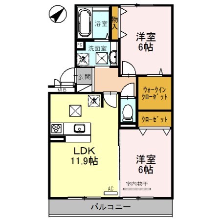 セジュールクオン 間取り