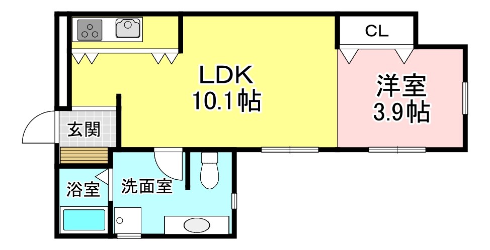 コーポERI 間取り