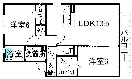 サンフォレスタ  間取り