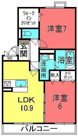 セレンディピティ矢倉 間取り