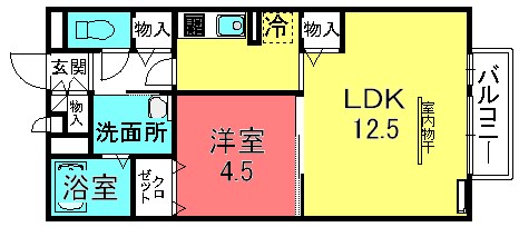 ファミール佐々木 間取り