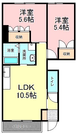 マミーユⅡ 間取り