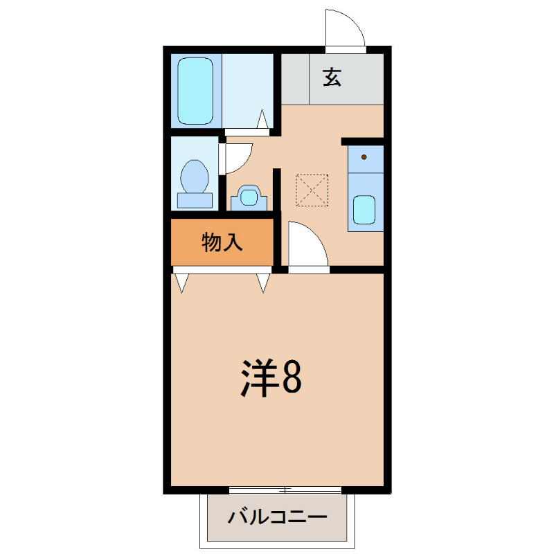 エストヴィラージュⅡ 間取り