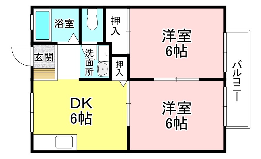 コーポアイリス 間取り