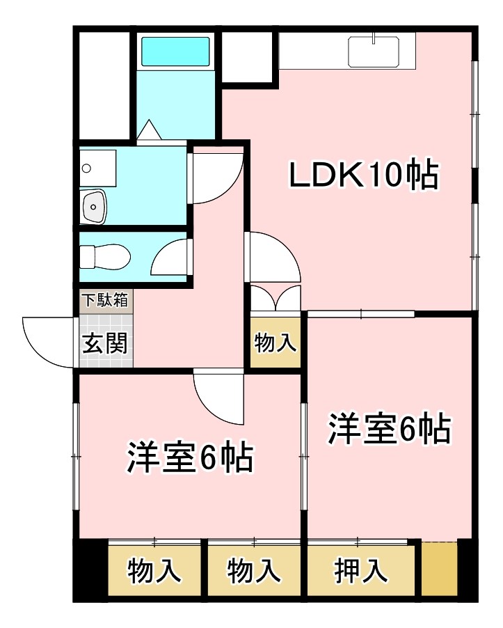 ソレイユ千 間取り