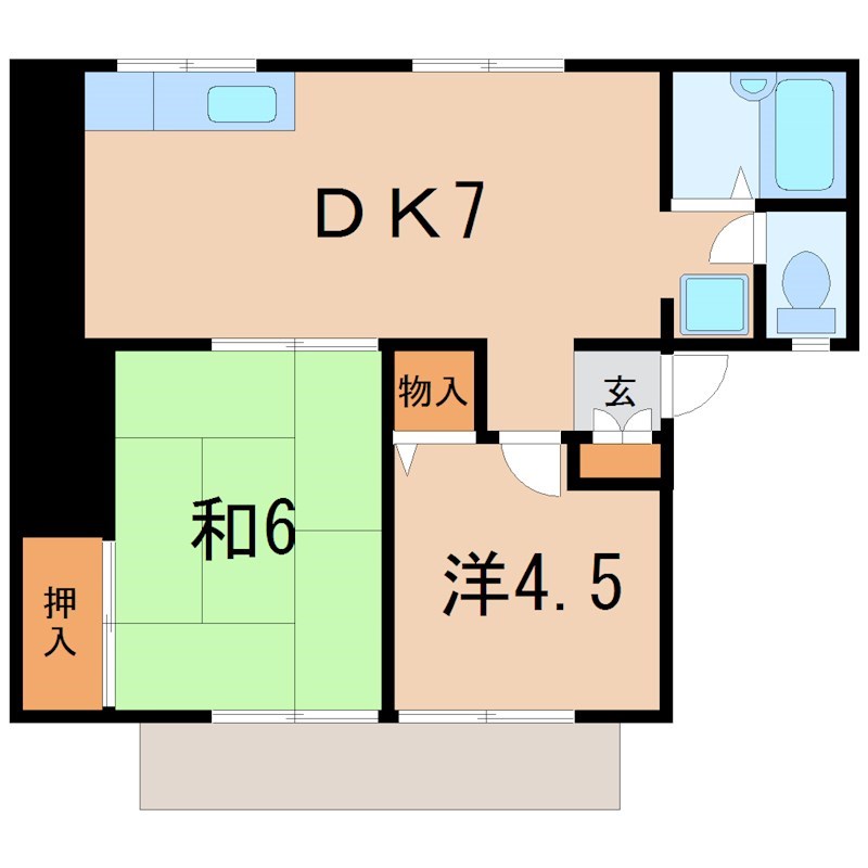 コーポ百栄 間取り