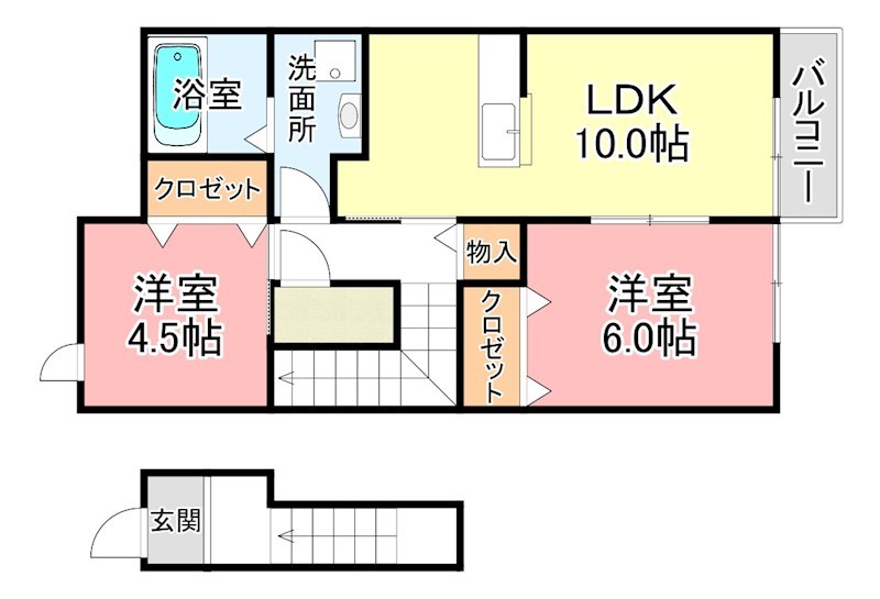 グレースコート1番館 間取り