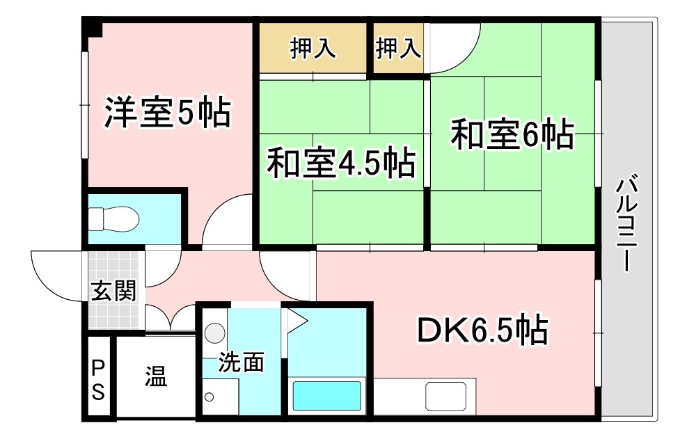 西村マンション 間取り