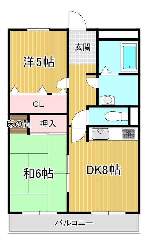 ベルエーヌⅡ 間取り