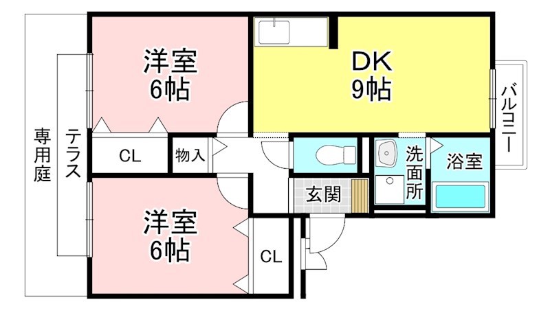 セジュールＬ３ 間取り