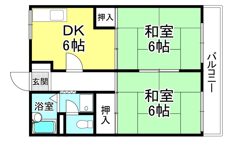 藤井ハイツ 間取り