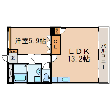 パラシオン八王子 間取り
