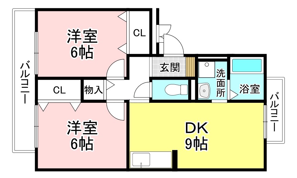 セジュールＬ３ 間取り