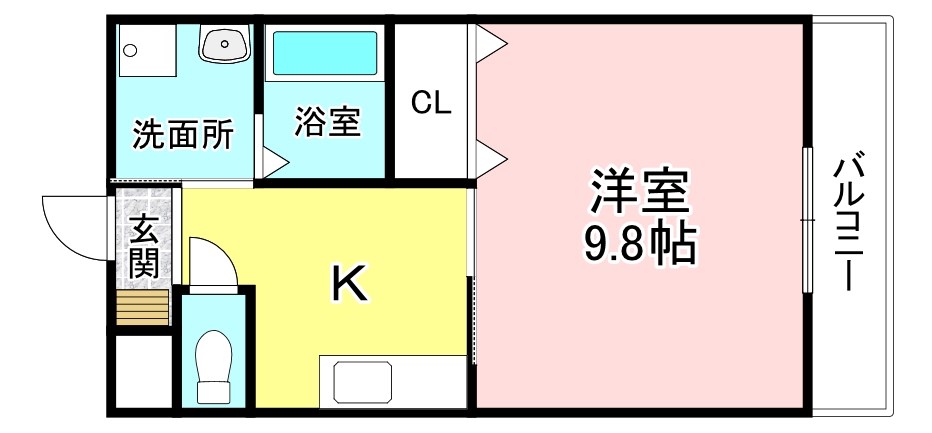 メゾン小西名坂1番館 間取り