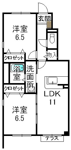 サンシスコ 間取り
