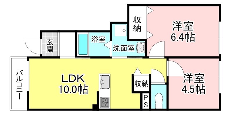 アルブルパイン瀧町 間取り