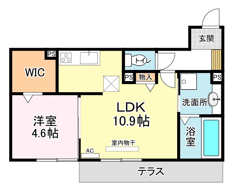 フラン苅原 間取り