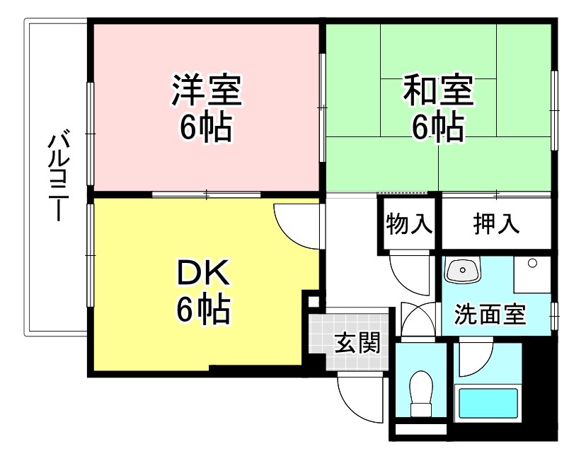 ひまわり館 間取り