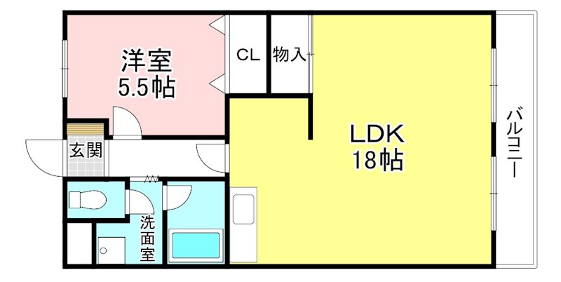 アメニティ貴生川 間取り
