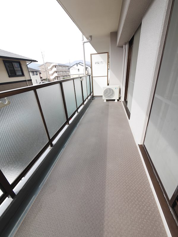 アメニティ貴生川 ベランダ