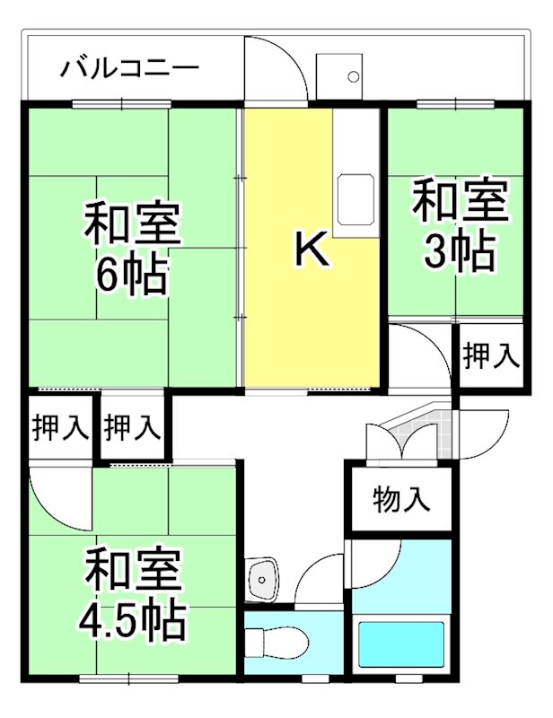 梅が丘マンション 間取り