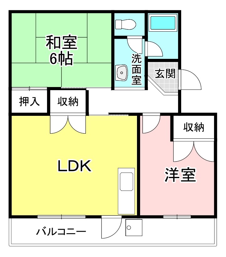 梅が丘マンション 間取り