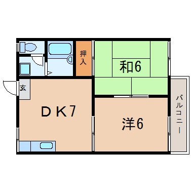 コーポ山川 間取り