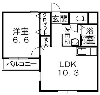 メゾン・ド・メグ 間取り