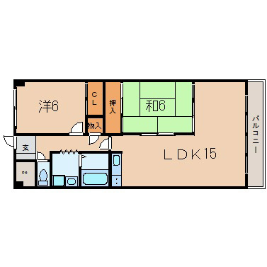 サンセール勝部 間取り