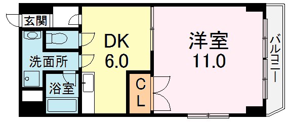 ヴィラ栗東 間取り
