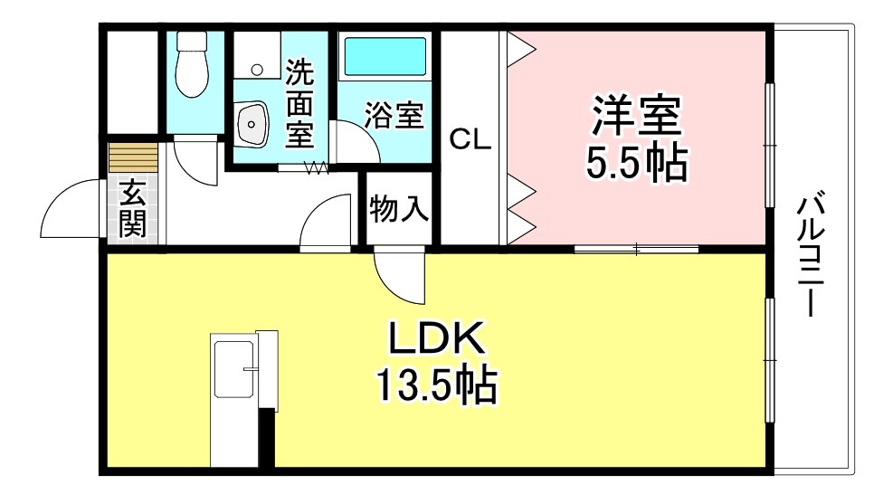 クレールあい 間取り