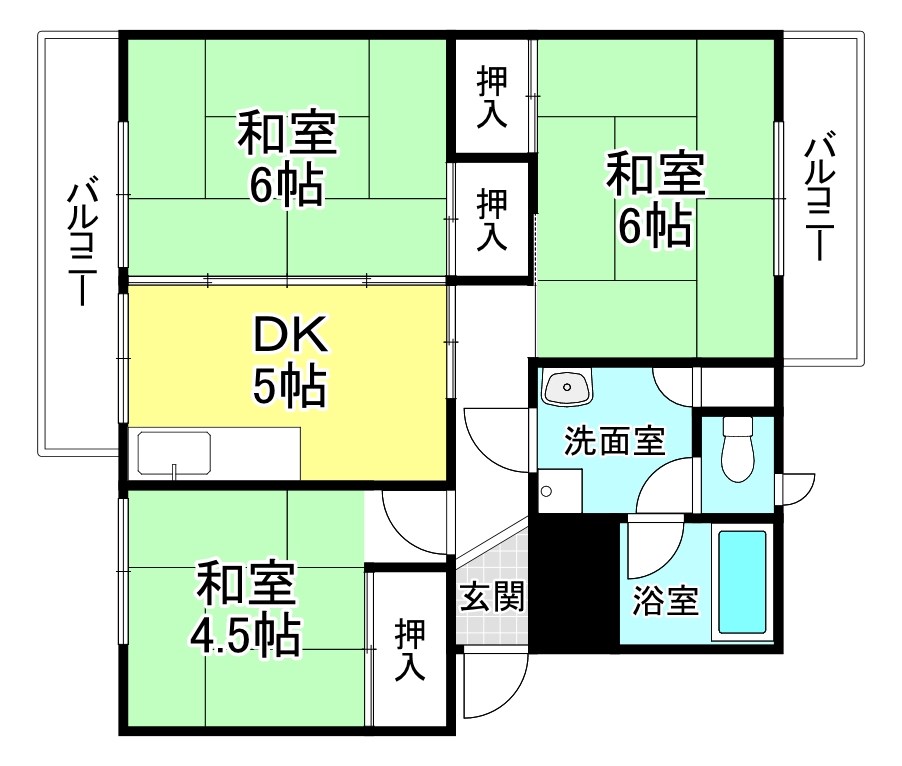 ヴィラK’s 間取り