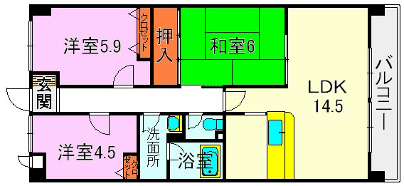 ユーフォリア 間取り
