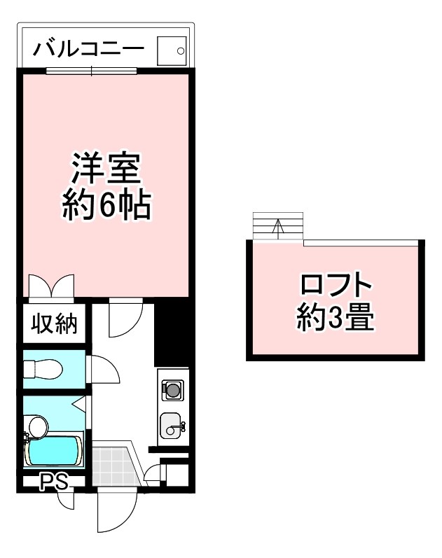 ハイム西川瀬田 間取り