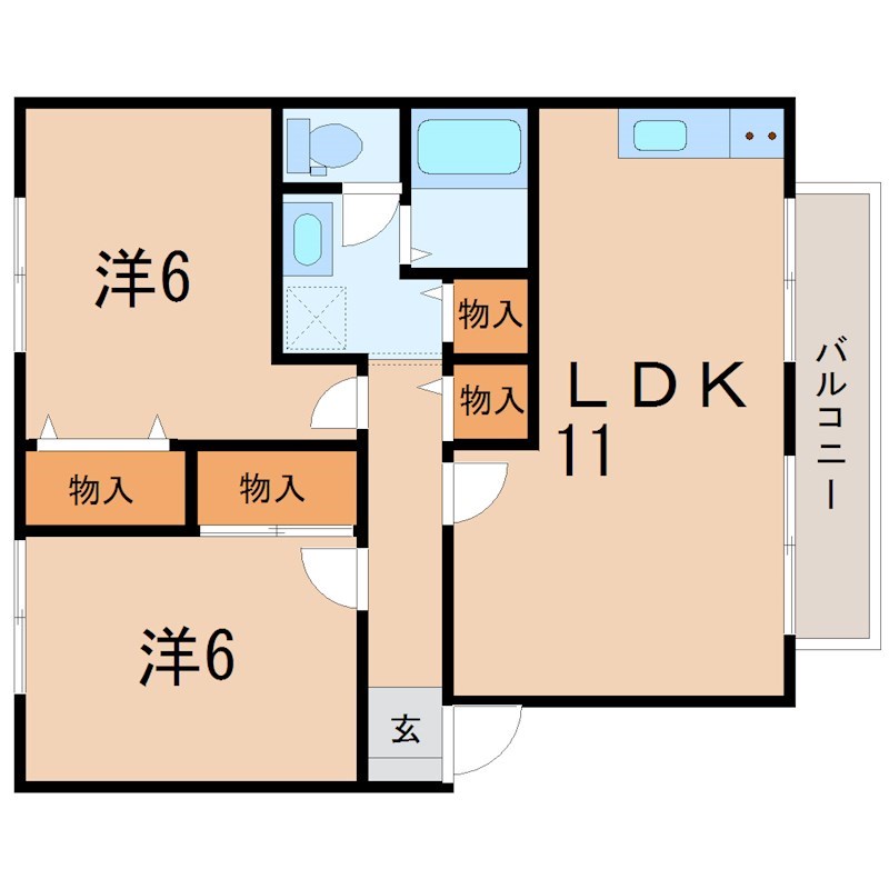 ルシオールⅠ 間取り