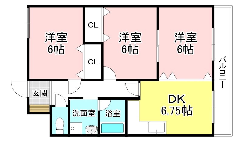 ヴィラ梅ノ井 間取り