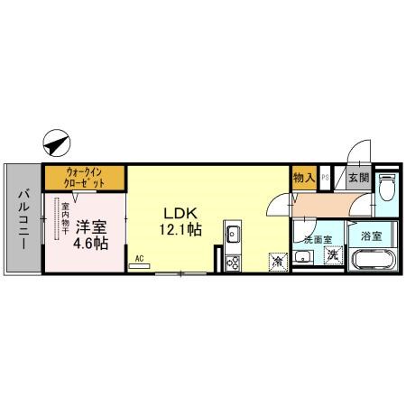 SPARSA(スパサ) 間取り