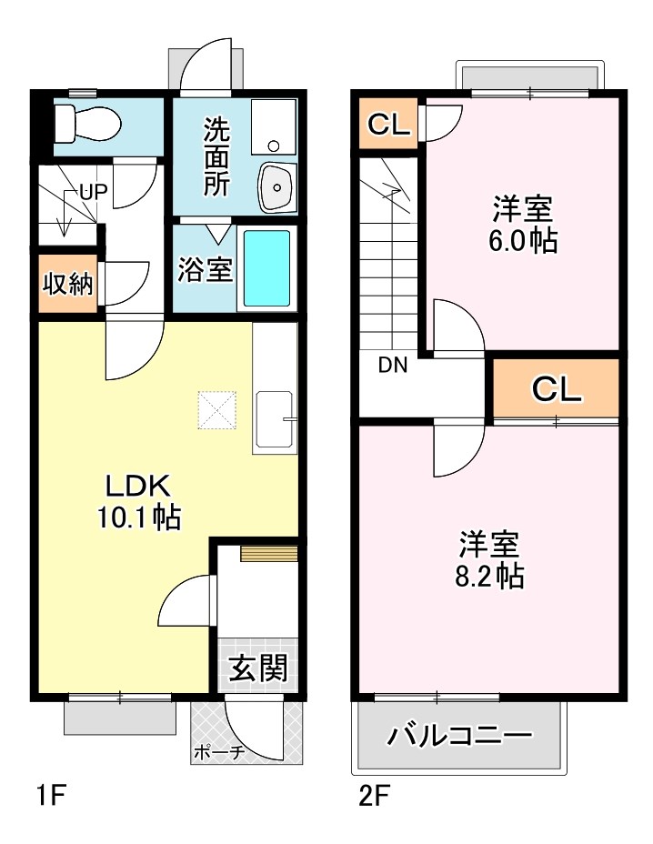 ニューホームズ  間取り