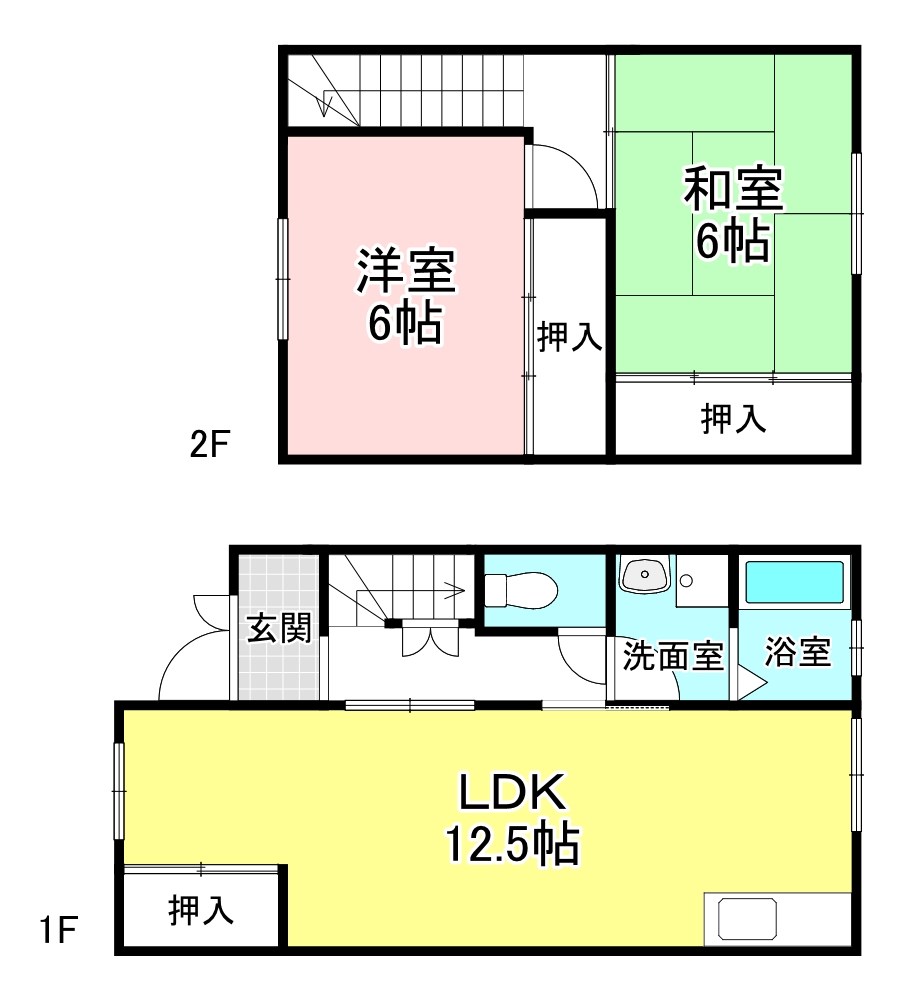 TAKAIハイツ 間取り