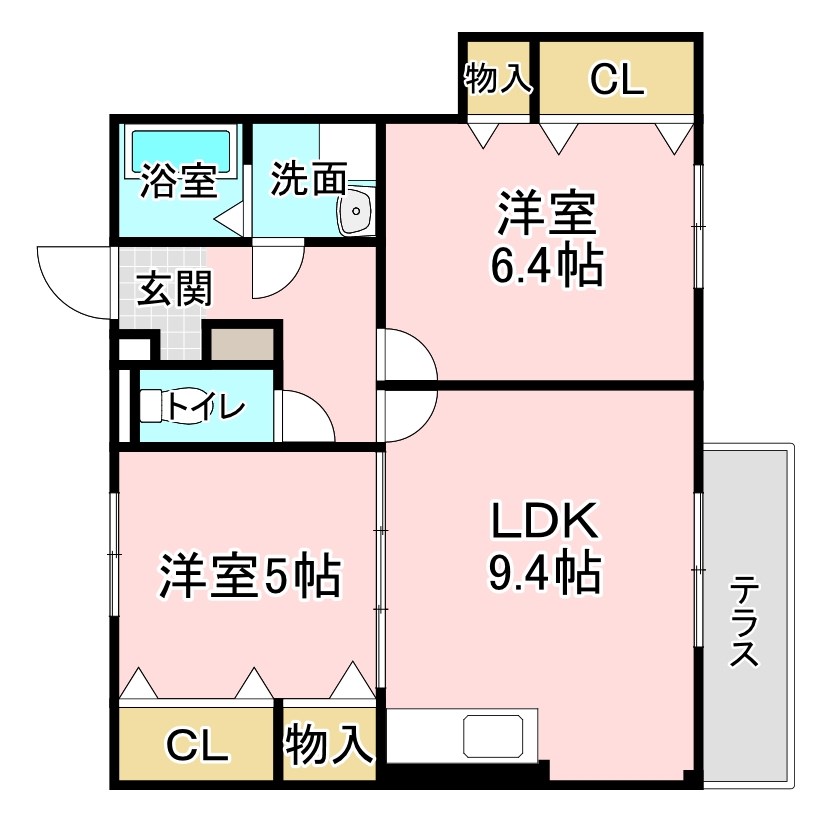エスポアガーデン 間取り