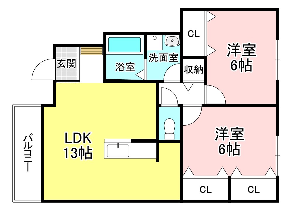 リトルアグリンB 間取り